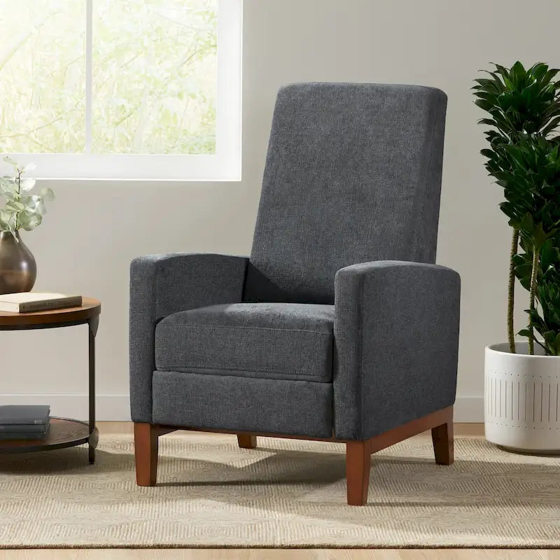Fauteuil inclinable rembourré à dossier inclinable
