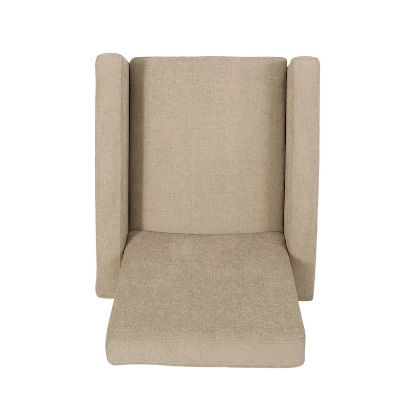 Fauteuil inclinable rembourré à dossier inclinable