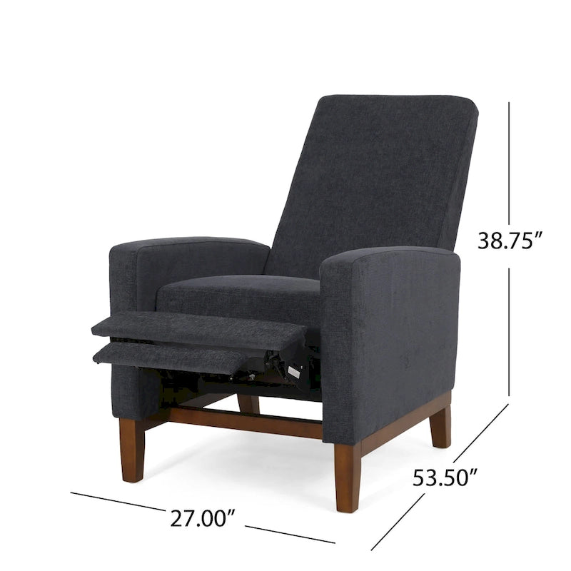 Fauteuil inclinable rembourré à dossier inclinable