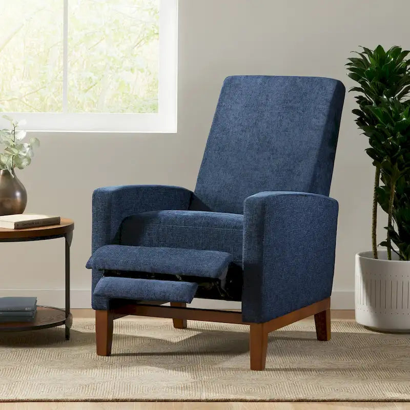 Fauteuil inclinable rembourré à dossier inclinable