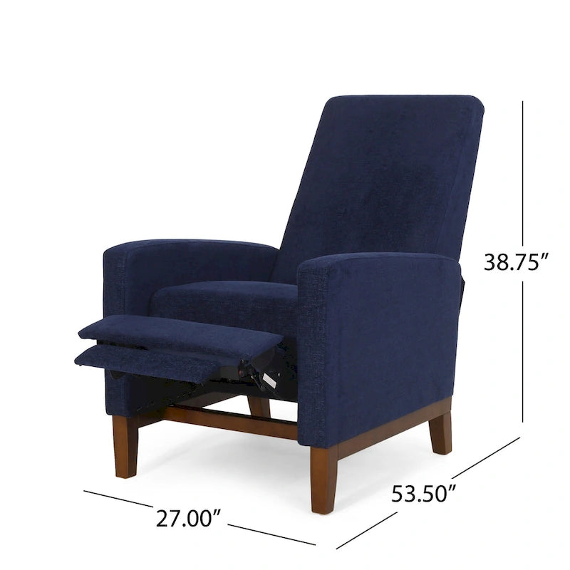 Fauteuil inclinable rembourré à dossier inclinable