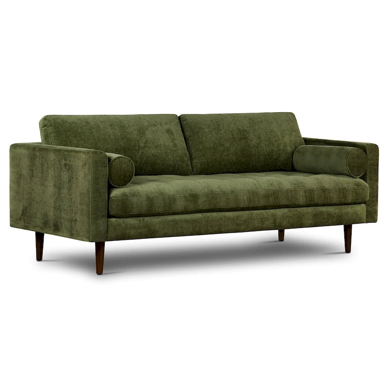 Canapé en velours de 183 cm