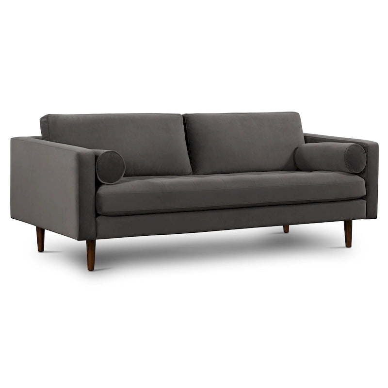 Canapé en velours de 183 cm