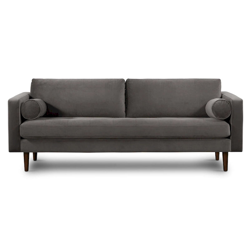 Canapé en velours de 183 cm