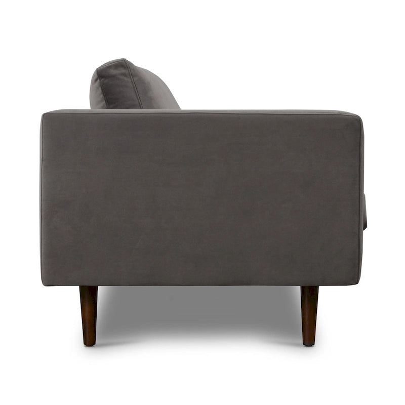 Canapé en velours de 183 cm
