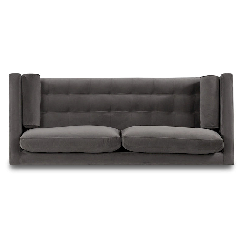 Canapé en velours de 183 cm