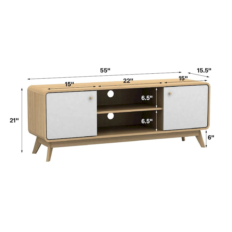 Meuble TV multimédia (avec rangement)