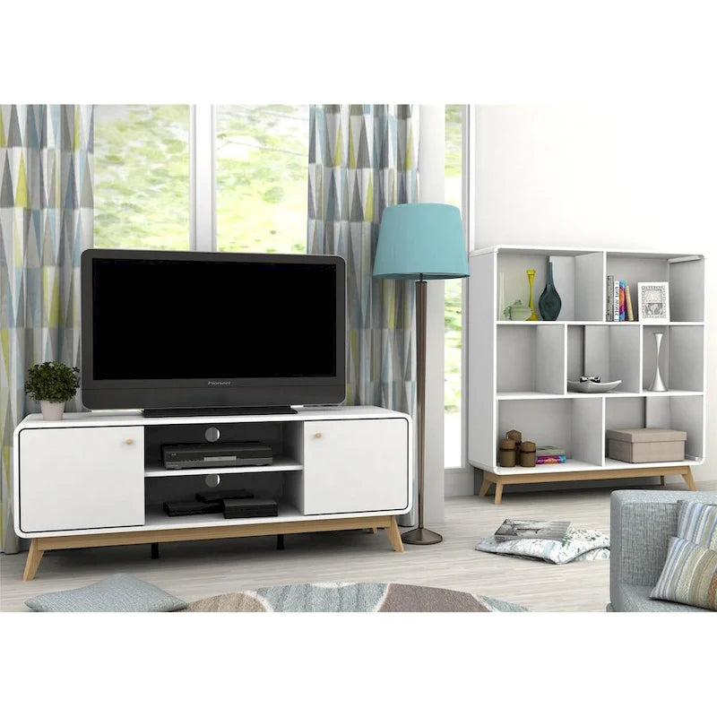 Meuble TV multimédia (avec rangement)