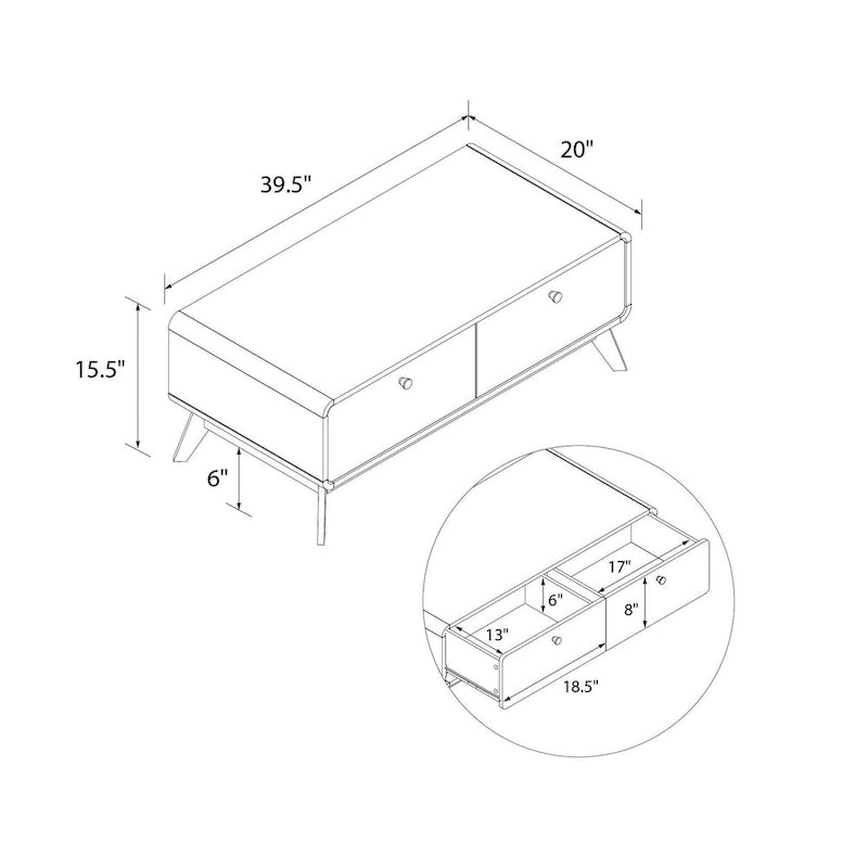 Meuble TV multimédia (avec rangement)