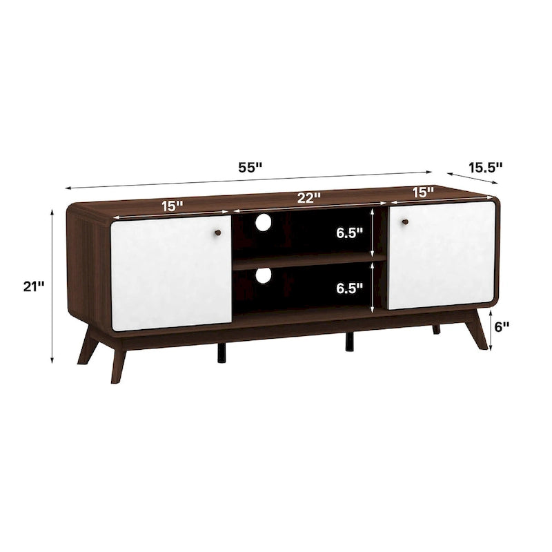 Meuble TV multimédia (avec rangement)