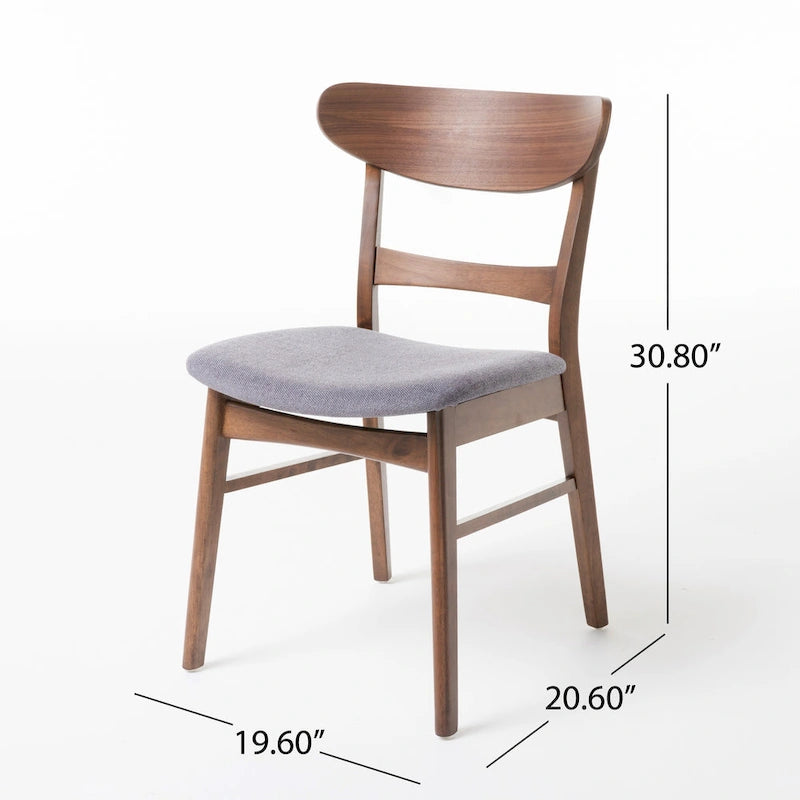 Chaises de salle à manger Mid-Century Modern (Lot de 4)