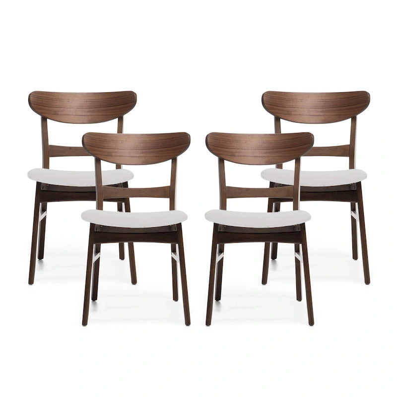 Chaises de salle à manger Mid-Century Modern (Lot de 4)