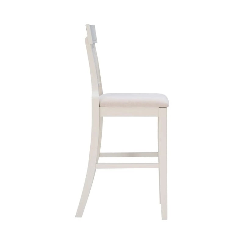 Tabouret de bar en rotin tressé de style rustique