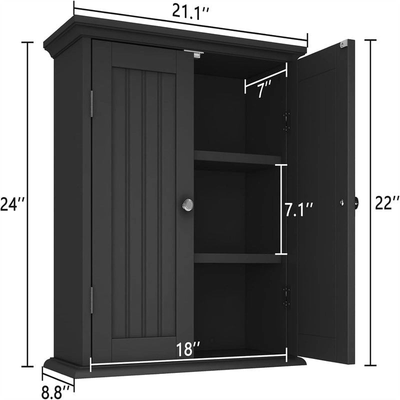 Armoire murale de salle de bain - 8P x 21,1L x 24H