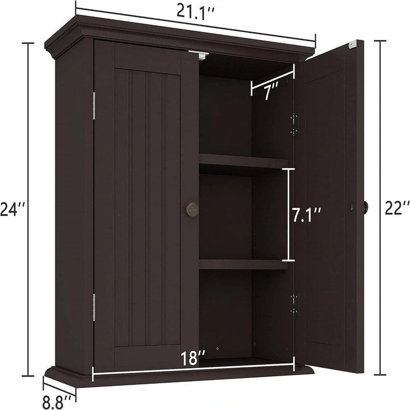 Armoire murale de salle de bain - 8P x 21,1L x 24H