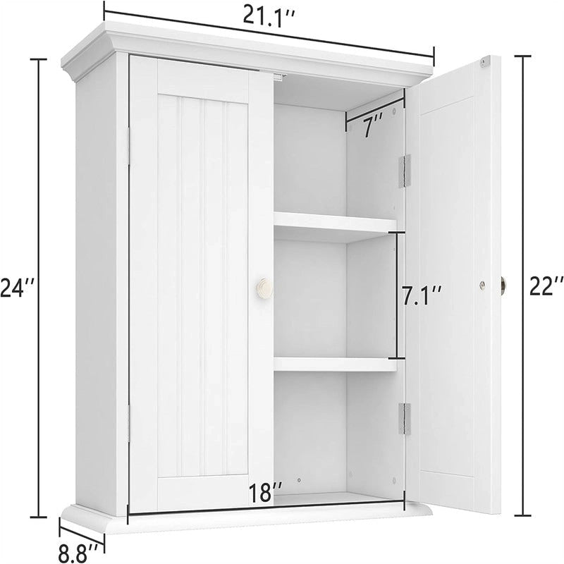 Armoire murale de salle de bain - 8P x 21,1L x 24H