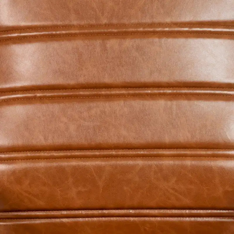 Fauteuil de direction pivotant à dossier haut (avec piètement chromé)