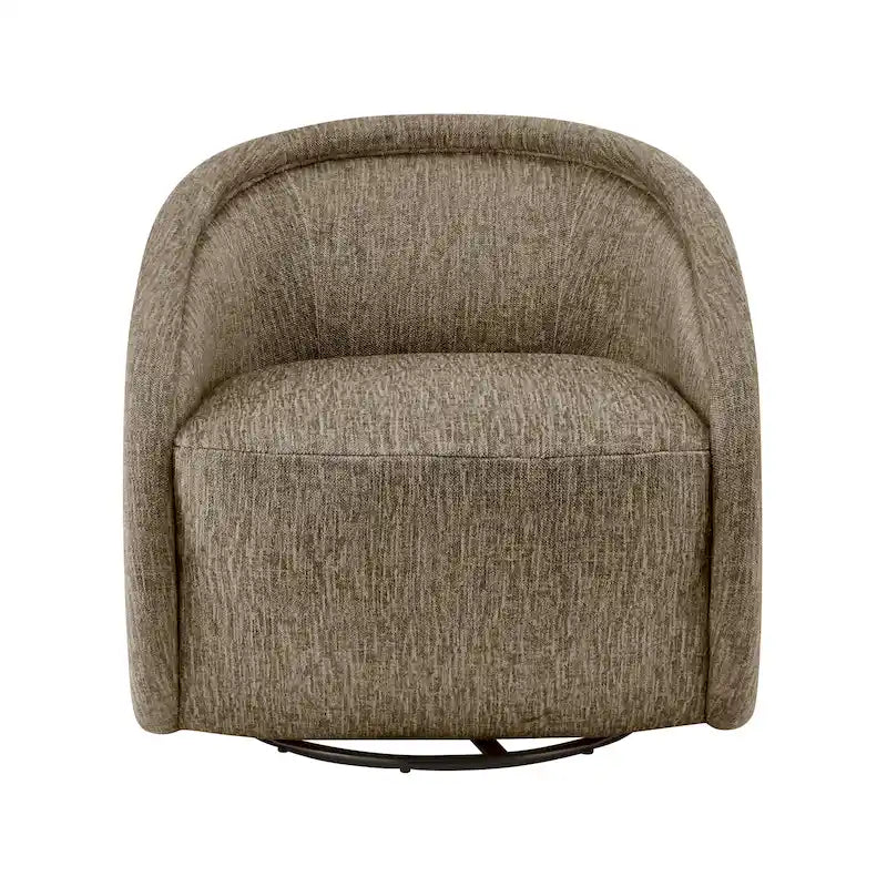 Fauteuil pivotant en tissu