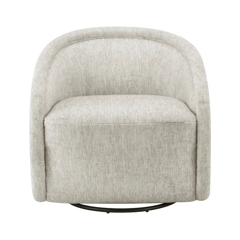 Fauteuil pivotant en tissu