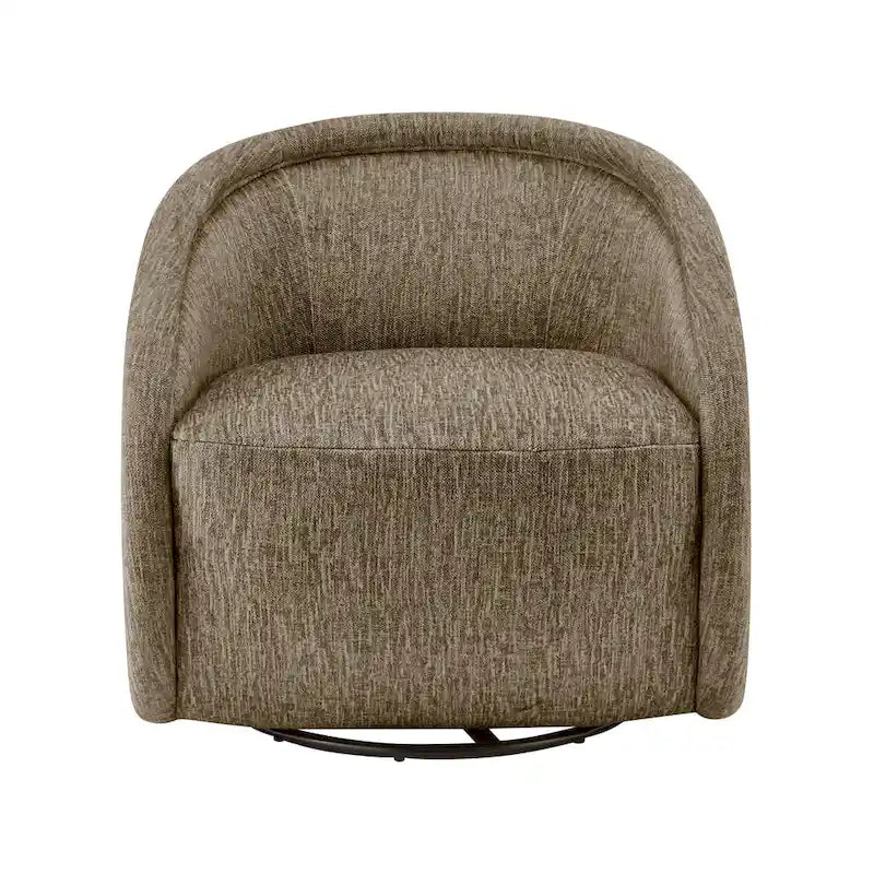 Fauteuil pivotant en tissu