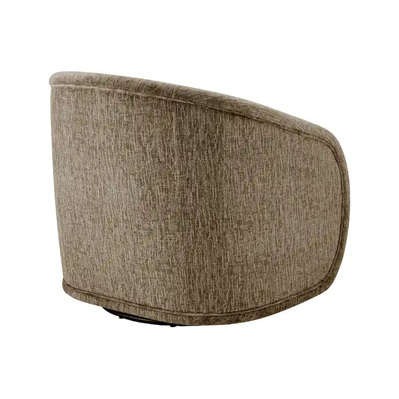 Fauteuil pivotant en tissu