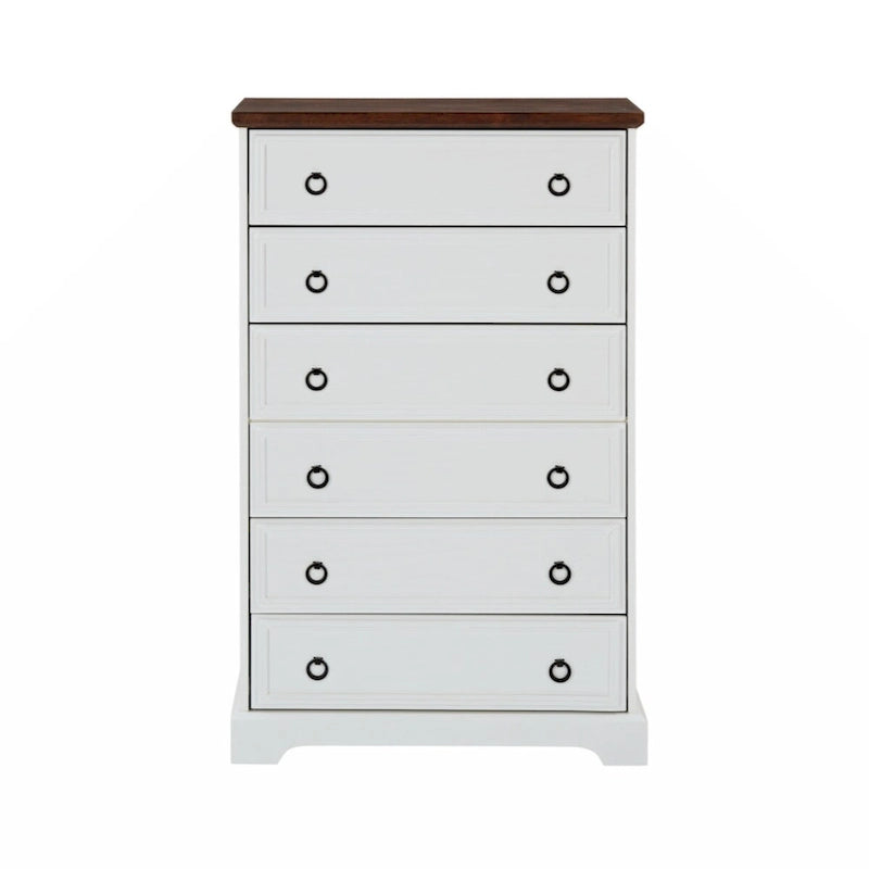 Commode moderne à 6 tiroirs, commode de chambre, grande commode, organisateur de placard et rangement de vêtements